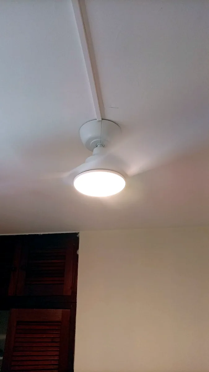 Après installation d'un brasseur d'air FANELITE à Bellefontaine en Martinique