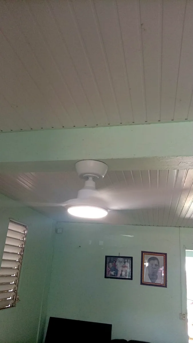 Après installation d'un brasseur d'air FANELITE à la Trinité en Martinique