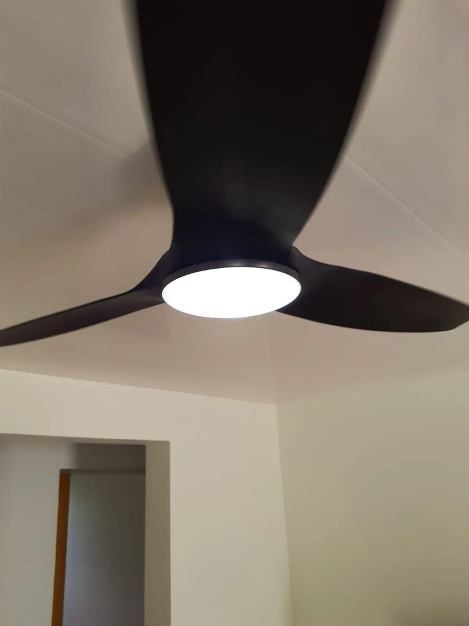 Brasseur d'air FANELITE finition noire installé au Lorrain