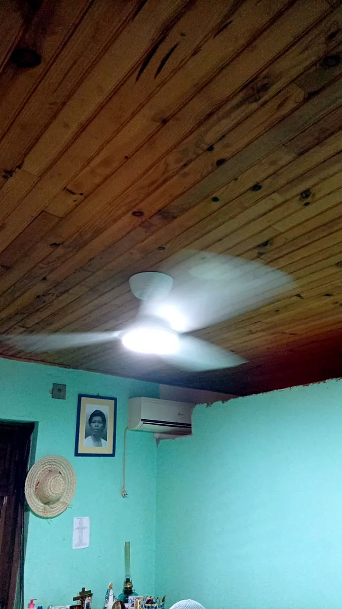 Après installation d'un brasseur d'air FANELITE au Prêcheur en Martinique