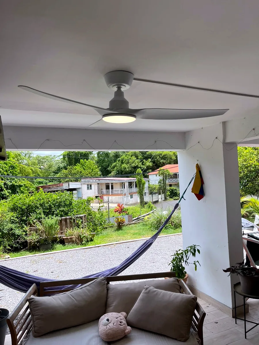 Après installation d'un brasseur d'air FANELITE au Robert en Martinique
