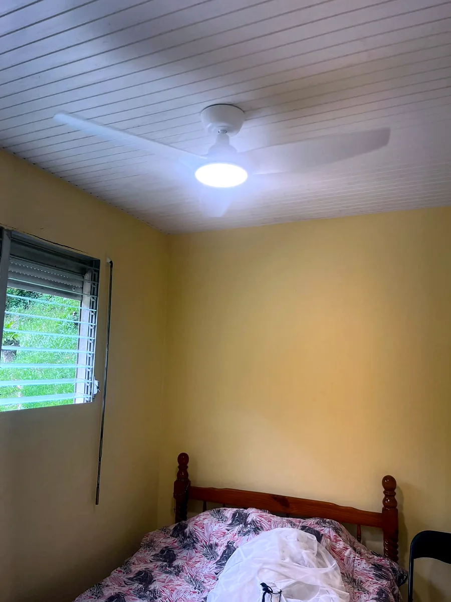 Après installation d'un brasseur d'air FANELITE à Schœlcher en Martinique