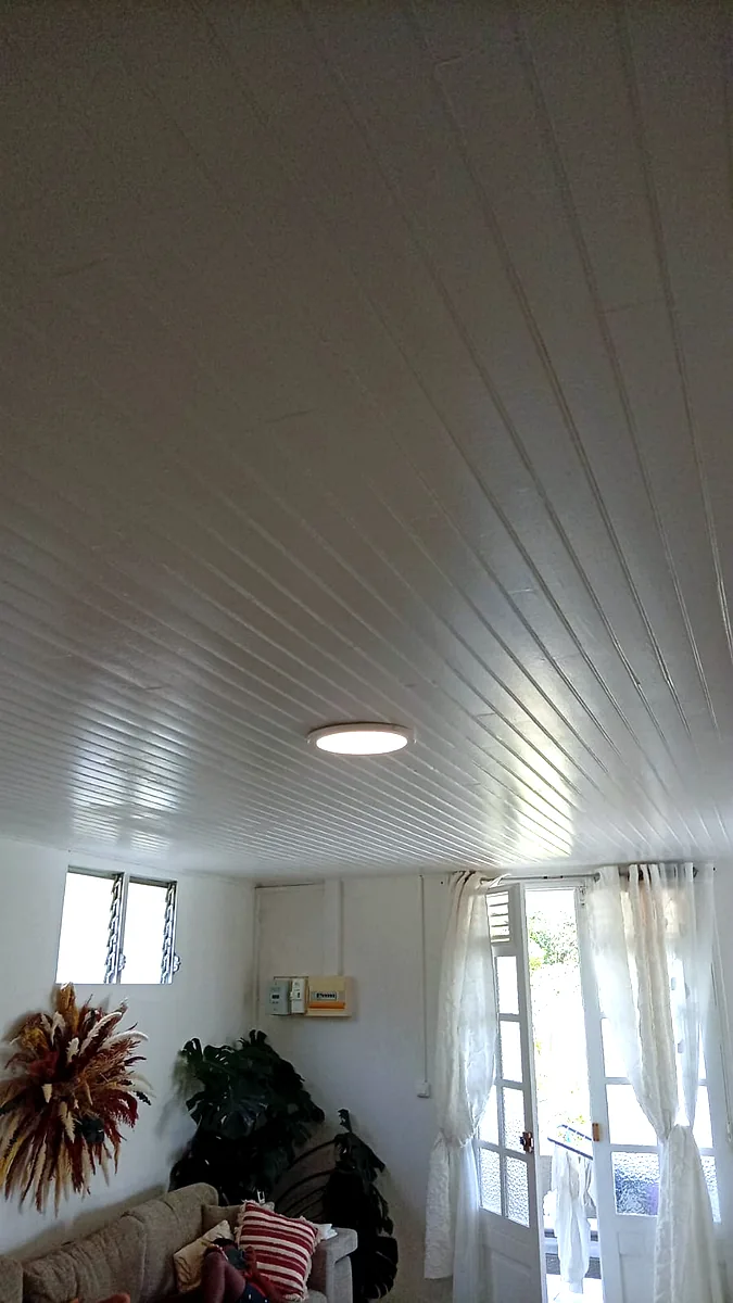 Après installation d'un brasseur d'air FANELITE à Vieux-Habitants en Guadeloupe
