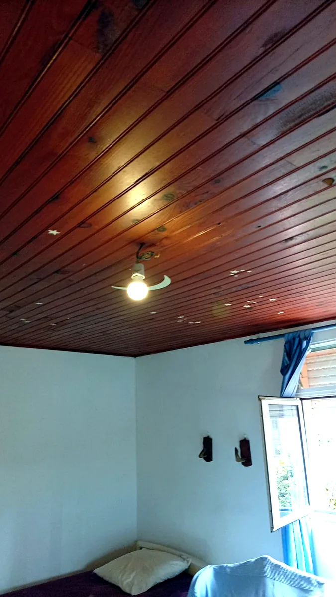 Avant installation d'un brasseur d'air FANELITE à Fonds-Saint-Denis en Martinique