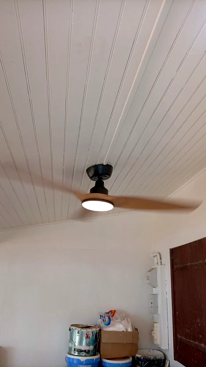 Avant installation d'un brasseur d'air FANELITE au Carbet en Martinique