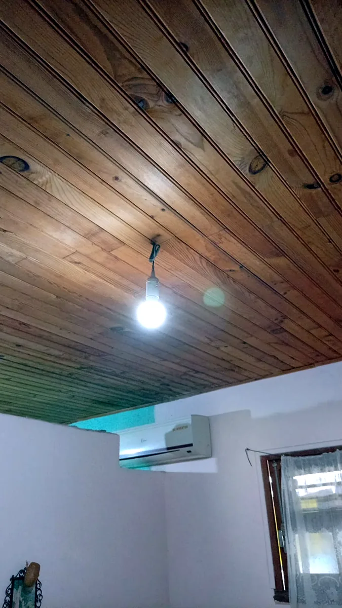 Avant installation d'un brasseur d'air FANELITE au Prêcheur en Martinique