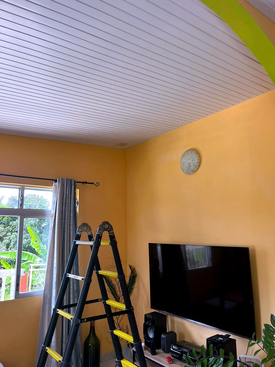 Avant installation d'un brasseur d'air FANELITE aux Abymes en Guadeloupe