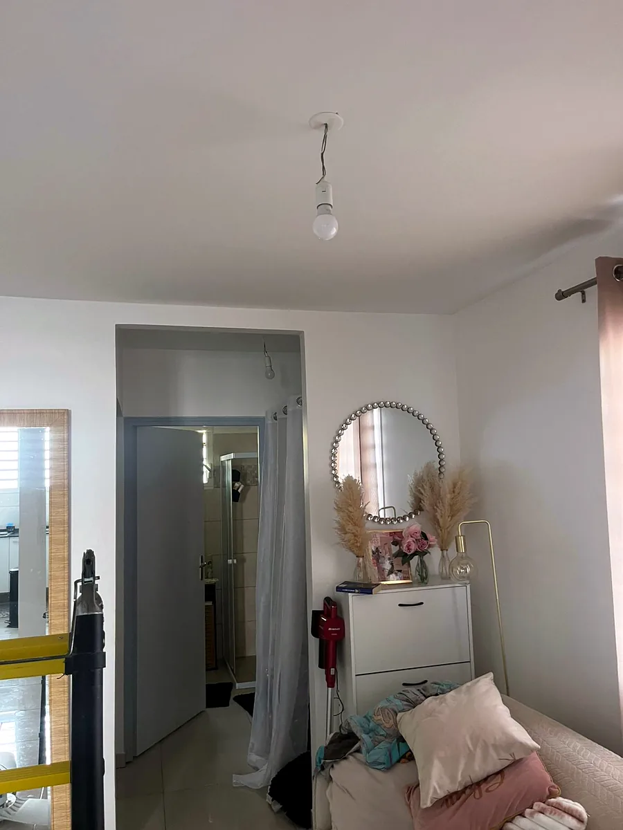 Avant installation d'un brasseur d'air FANELITE aux Abymes en Guadeloupe