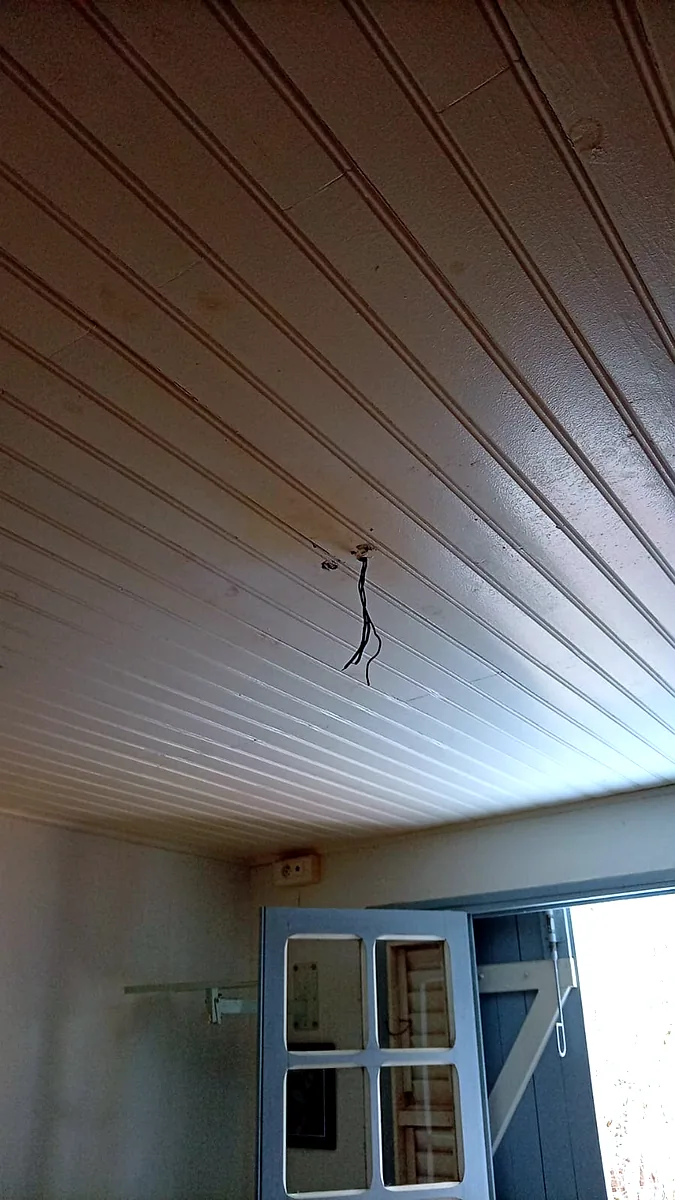 Avant installation d'un brasseur d'air FANELITE à Pointe-Noire en Guadeloupe