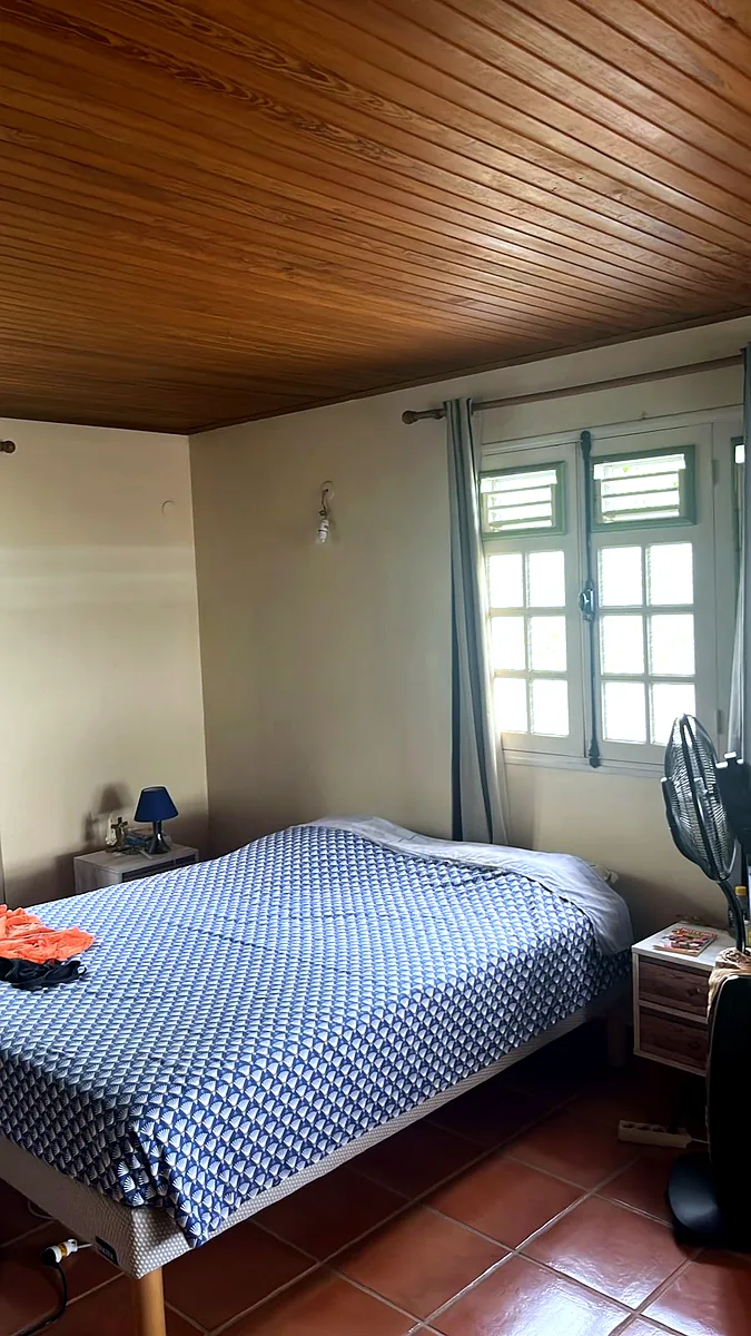 Avant installation d'un brasseur d'air FANELITE à Saint-Joseph en Martinique